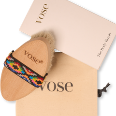 Image 4 for 100% Horse Hair Dry Body Brush - Tulip