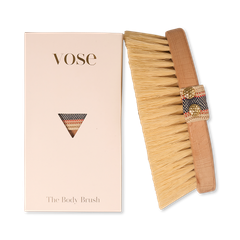 Image 1 for 100% Cactus Bristle Vegan Dry Body Brush - Magnolia