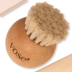 Image 2 for 100% Horse Hair Ball Dry Face Brush - White