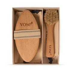 Image 2 for 100% Horse Hair Face & Body Dry Brush Set