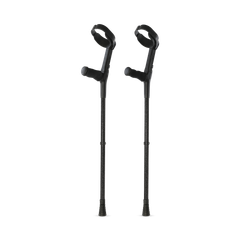 Image 1 for Black Glitter Crutches