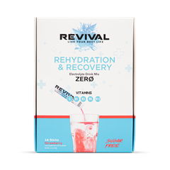 Image 3 for Revival Rehydration & Recovery ZERO  - Strawberry 14 pack