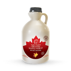 Image 1 for Canadian  Organic  Maple Syrup Single Source Grade A Very Dark 1l
