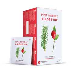 Image 1 for Pine Needle & Rose Hip Herbal Tea - 20 Tea Bags