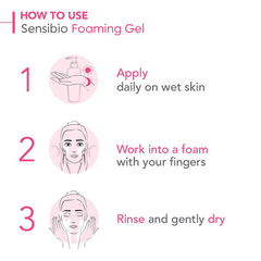 Image 5 for Sensibio Foaming Gel Face Wash 200ml