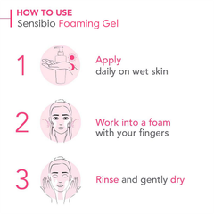 Image 5 for Sensibio Foaming Gel Face Wash 500ml