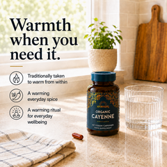 Image 4 for Organic Cayenne Capsules 60 Capsules