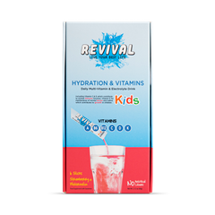 Image 2 for Revival KIDS - Daily Multi-Vitamin & Electrolyte Drink - Strawberry & Watermelon 6 pack 1 6 Sachet