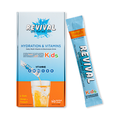 Image 1 for Revival KIDS - Daily Multi-Vitamin & Electrolyte Drink - Orange & Pineapple  6 pack 1 6 Sachet