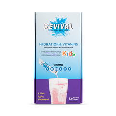 Image 2 for Revival KIDS - Daily Multi-Vitamin & Electrolyte Drink - Apple & Blackcurrant 6 pack 1 6 Sachet