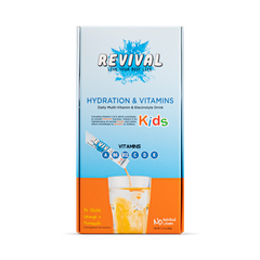 Image 2 for Revival KIDS - Daily Multi-Vitamin & Electrolyte Drink - Orange & Pineapple  30 pack 1 30 Sachet