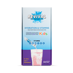 Image 2 for Revival KIDS - Daily Multi-Vitamin & Electrolyte Drink - Apple & Blackcurrant 30  pack 1 30 Sachet