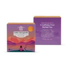 Image 3 for Golden Ashwagandha Tea - Turmeric Ashwagandha Ginger Black Pepper 15 Tea Bags