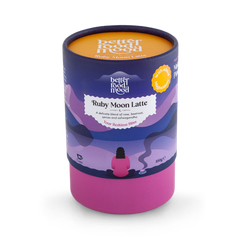 Image 1 for Ruby Moon Latte - Rose & Beetroot Ashwagandha Powder Latte Mix with Magnesium Glycinate 100g