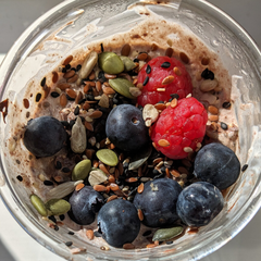 Image 4 for Omega Seeds Mix - 6 Seeds Sprinkle Breakfast Topper 180g (Pumpkin seeds, Sunflower seeds, Chia seeds, Flaxseed, Hemp seeds, Sesame seeds)