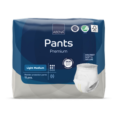 Image 2 for ABENA Pants Premium Light Medium, 15 Packs