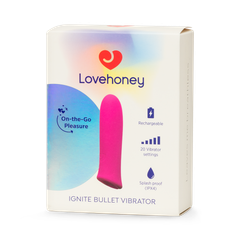 Image 1 for Ignite Rechargeable Bullet Vibrator Purple