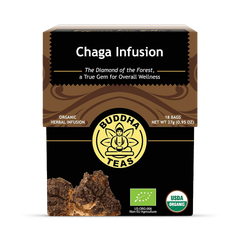 Image 2 for Organic Chaga Mushroom Infusion 2 x 27g Boxes