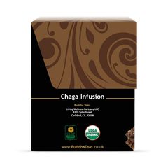 Image 4 for Organic Chaga Mushroom Infusion 2 x 27g Boxes
