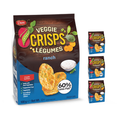 Image 1 for Veggie Crisps - Ranch 4 x 100g Bags