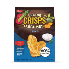 Image 2 for Veggie Crisps - Ranch 4 x 100g Bags