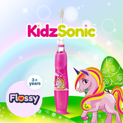 Image 2 for KidzSonic Unicorn Battery Toothbrush  3+ years