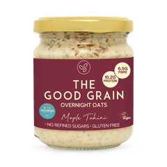 Image 1 for Maple Tahini Overnight Oats