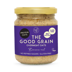 Image 1 for Banana Nut Protein Overnight Oats