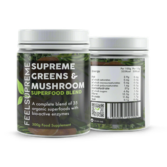 Image 2 for Supreme Greens & Mushroom Superfood Blend 300g