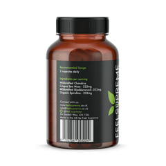 Image 2 for Seamoss with Bladderwrack & Spirulina 90 Caps