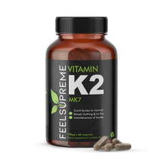Image 1 for Vitamin K2 / MK7 / Boost Your Energy and Bone Health Naturally 60 Caps