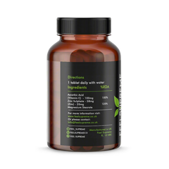 Image 2 for Zinc with Vitamin C / Boost Immunity Naturally 60 Tabs