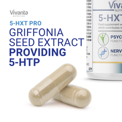 Image 5 for 5HXT Pro 200mg - 5-HTP Supplement with Vitamin B6 - 120 Vegan Capsules
