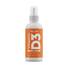 Image 1 for Vitamin D Spray - 3000IU 75µg - 60ml Orange Flavour - 1 Year Supply Vegetarian Oral Spray