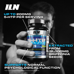 Image 4 for 5HTP Capsules - High Strength 200mg 5-HTP Supplement - 120 Vegan Capsules