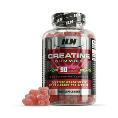 Image 1 for Creatine Gummies - 6,000mg Creatine Monohydrate per Serving - 90 Vegan Gummies (Strawberry Flavour)