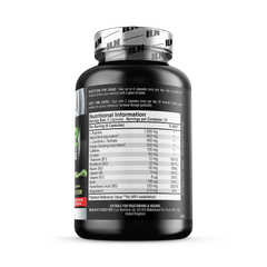 Image 2 for NO2 Xtreme - Nitric Oxide Booster Pre Workout - 120 Vegetarian Capsules