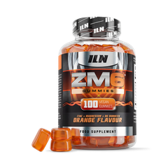 Image 1 for ZM6 Gummies - High Strength Zinc, Magnesium & Vitamin B6 - 100 Vegan Gummies (Orange Flavour)