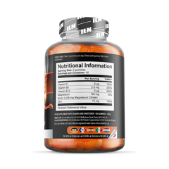 Image 3 for ZM6 Gummies - High Strength Zinc, Magnesium & Vitamin B6 - 100 Vegan Gummies (Orange Flavour)