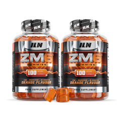 Image 1 for ZM6 Gummies - High Strength Zinc, Magnesium & Vitamin B6 - 200 Vegan Gummies (Orange Flavour)
