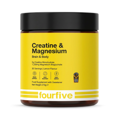 Image 1 for Fourfive Creatine and Magnesium Brand & Body Blend Lemon 270g