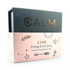 Image 5 for Aroma Diffuser with Energy & Immunity Essential Oil Set‚ Eucalyptus, Lemon & Peppermint 5ml x3‚ Live Calm