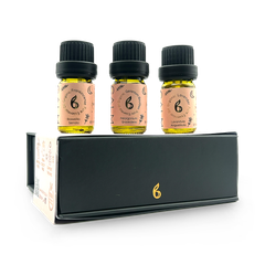 Image 2 for Aroma Diffuser with Sleep & Balance Essential Oil Set‚ Geranium, Lavender & Frankincense 5ml x3‚ Rest Calm