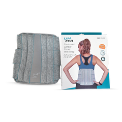 Image 2 for GM ECO CONTOURED LUMBAR CORSET WITH STRAP
