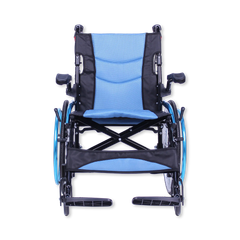 Image 2 for GO01863L(3)AJ - Manual wheelchair aluminium foldable wheelchair