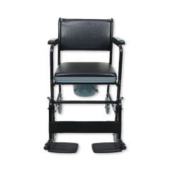 Image 2 for GO02691 - Commode chair commode chair with wheel