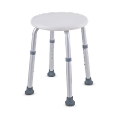 Image 1 for GO03780L - Shower chair aluminium shower seat without a back/arms
