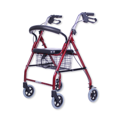 Image 1 for GO049144L - Rollator aluminium foldable rollator