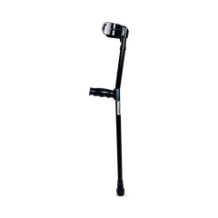 Image 1 for ¬†WALKING STICK Aluminium Elbow Crutch Grey