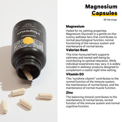 Image 4 for Magnesium Capsules 300 mg 60 Capsules